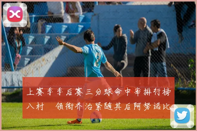 上赛季季后赛三分球命中率排行榜八村塁领衔乔治紧随其后阿努诺比位列第三